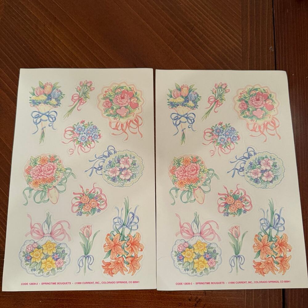 Vintage stickers